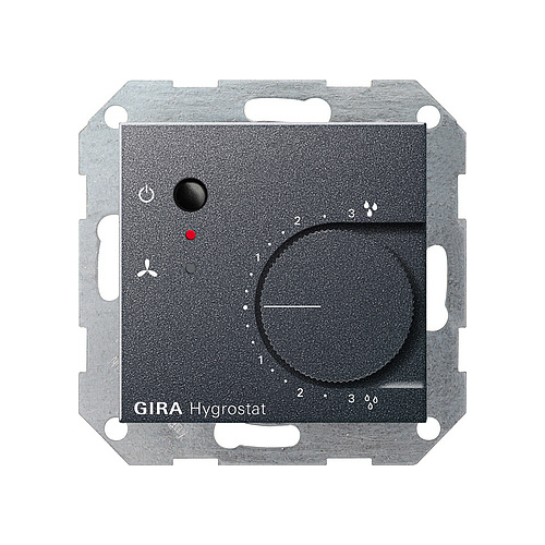  Электронный гигростат Антрацит Gira 226528