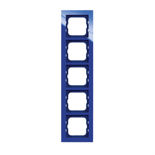  Рамка Axcent Синий 5-постовая ABB 1725-288