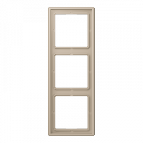  Рамка Les Couleurs Le Corbusier Ombre naturelle claire 3-постовая Jung LC98332142