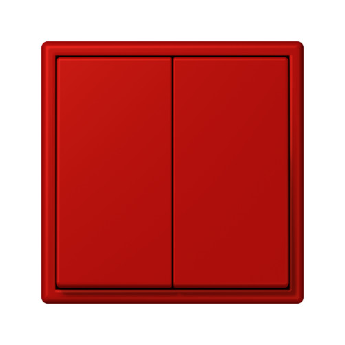  Les Couleurs® Le Corbusier Клавиша для двухклавишного выключателя rouge vermillon 31 Jung LC99532090
