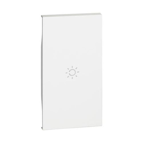 Bticino Living Now - накладка MH luce 2 бел. KW01MH2A