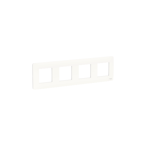  Рамка Unica Studio Белый 4-постовая Schneider Electric NU200818