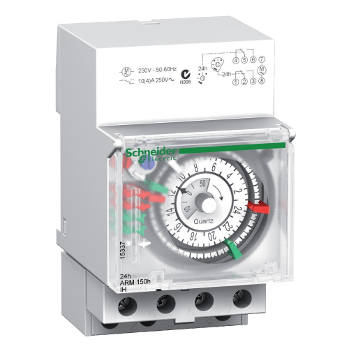  Реле врем. эл.мех. ih 24часа 2канала , Schneider Electric 15337