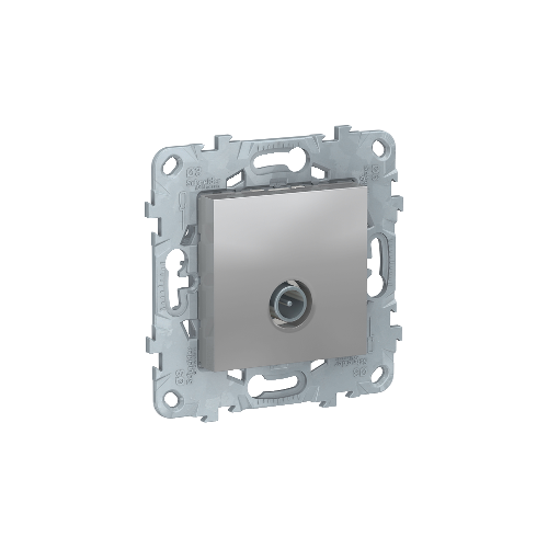  Розетка TV, проходная, Алюминий Schneider Electric NU546330