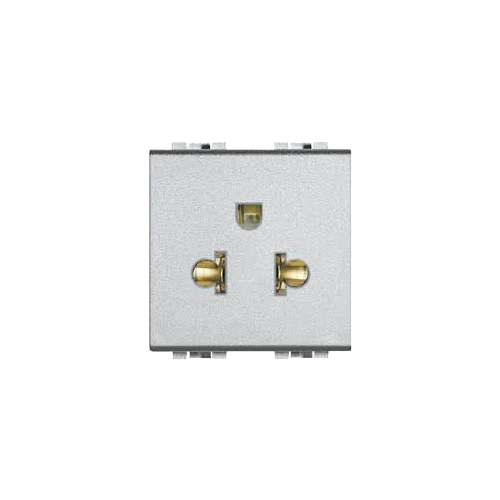  Розетка 2К 16A, Евро.-ам.ст.(2М) Bticino NT4126S