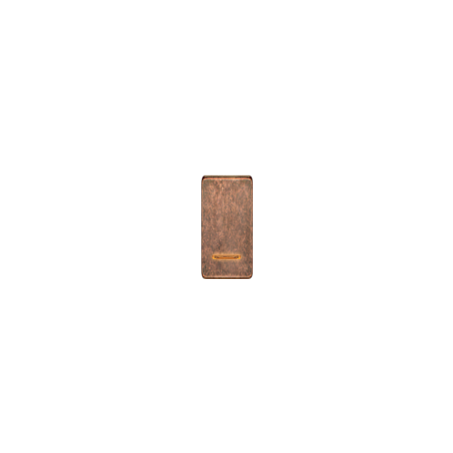  Клавиша для двухклавишных выключателей с подсветкой, цвет Rustic Cooper FEDE FD04313RU