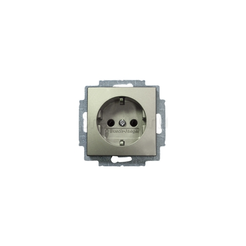  (20 EUC-93-507), Розетка SCHUKO 16А 250В, серия Basic 55, цвет шампань, ABB 2011-0-6140