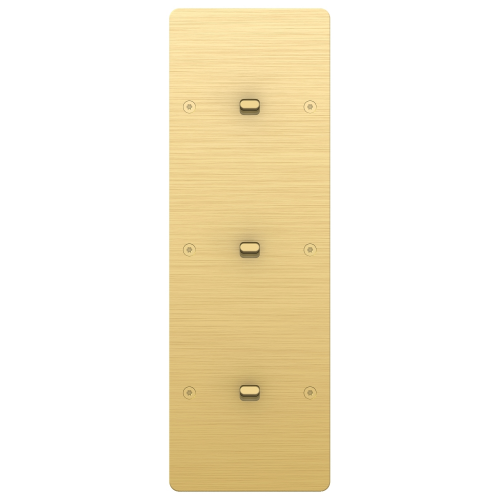 Schneider Electric Sequence 5 SEQ5 Переключатель 3 КЛ. Тумблерный, Матовое золото S800234C