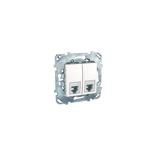  Телефонная розетка 2хRJ11 (4 конт) белый Schneider Electric MGU5.9090.18ZD