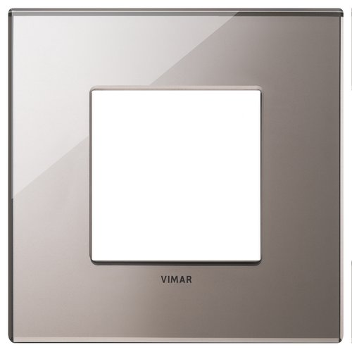  Рамка Eikon EXE Бронза блестящая 2-модульная Vimar 22642.76