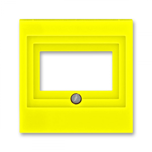 Накладка ABB Levit для розеток USB / HDMI / VGA жёлтый 5014H-A00040 64 2CHH290040A4064
