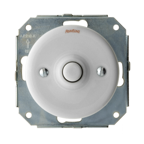  Кнопка+таймер 10A-250V - 24V DC, черная керамика Fontini 31316272