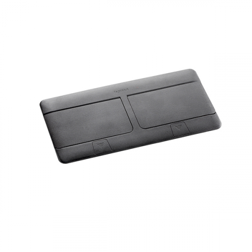  Блок выдвижной 8(2х4) модуля черный Legrand 054028
