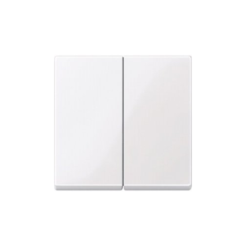  Клавиша для двухклавишного выкл.,активно белый Merten MTN432525
