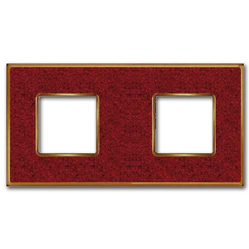 Рамка Vintage Corinto Pompeired / bright gold 2-постовая Fede FD01332PROB
