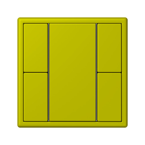  Les Couleurs® Le Corbusier KNX кнопочный модуль F 50 с двумя парами кнопок vert olive vif Jung LC502TSA4320F