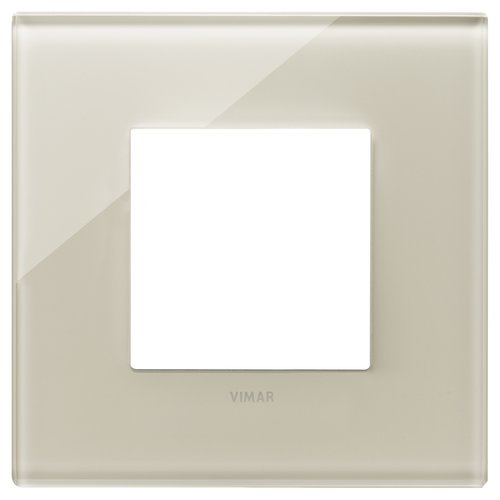  Рамка Eikon EXE Бежевый 2-модульная Vimar 22642.72