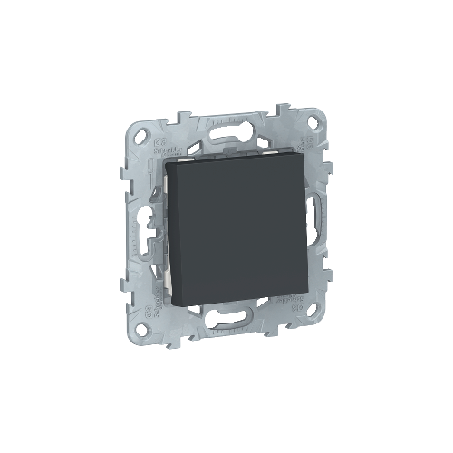  Выключатель 1-клавишный, сх. 1 10 AX, 250 В, Антрацит Schneider Electric NU520154