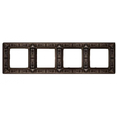  Рамка Granada Copper 4-постовая Fede FD01414CO