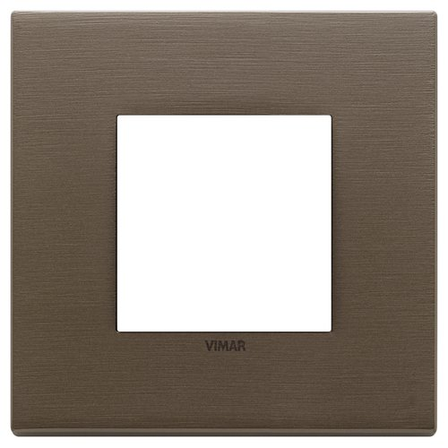  Рамка Eikon EXE Темная бронза 2-модульная Vimar 22642.12