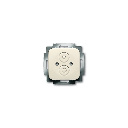  (2529-212), Рамка центральная с суппортом Busch-Duro 2000 SI, цвет слоновая кость, ABB 1710-0-0698