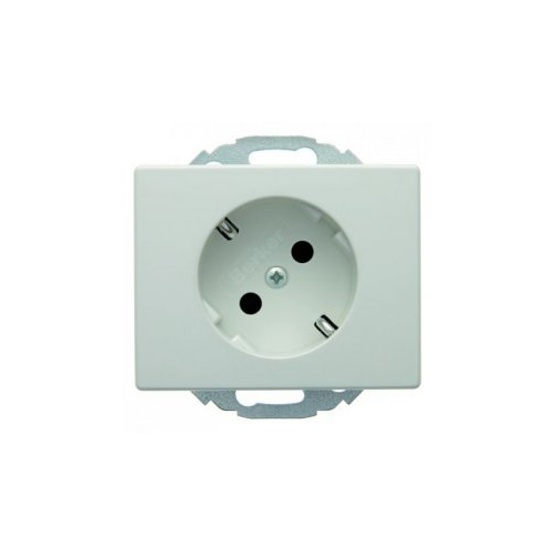  Штепсельная розетка SCHUKO 45° цвет: полярная белизна, с блеском Arsys Berker 47280069