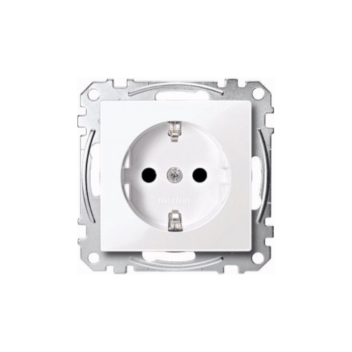  Механизм розетки SCHUKO c защитными шторками,акт Merten MTN2300-0325