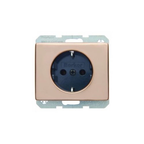  Штепсельная розетка SCHUKO Arsys медь Berker 41350007