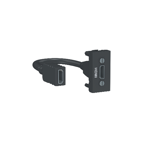  Розетка HDMI, 1 Модуль, Антрацит Schneider Electric NU343054