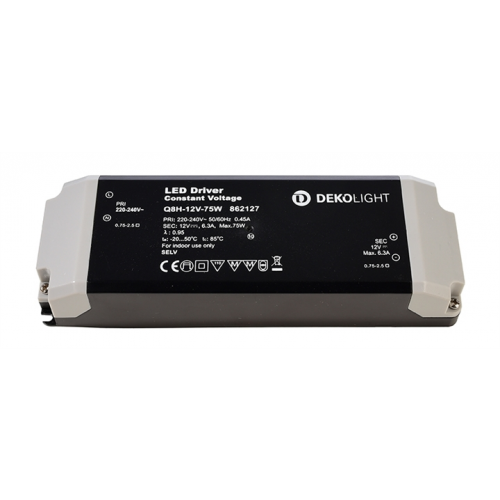 Блок питания Deko-Light BASIC, Q8H-12-75W 862127
