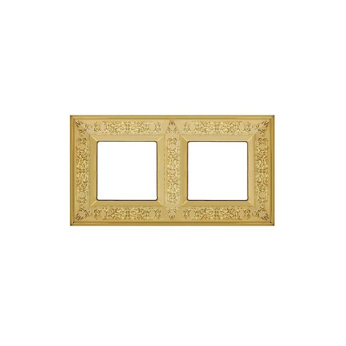  Рамка Granada Bright Gold 2-постовая Fede FD01412OB