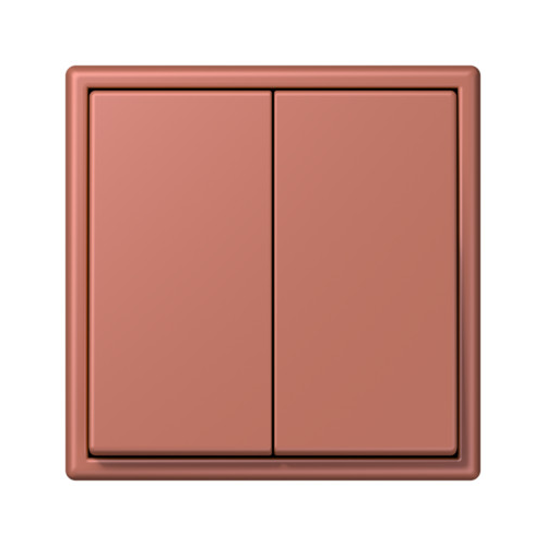  Les Couleurs® Le Corbusier Клавиша для двухклавишного выключателя terre sienne brique Jung LC99532121