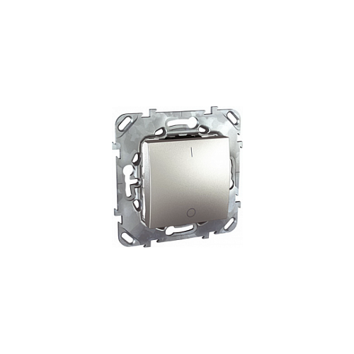  Двухполюсный одноклавишный выключатель 16a алюминий Schneider Electric MGU5.262.30ZD