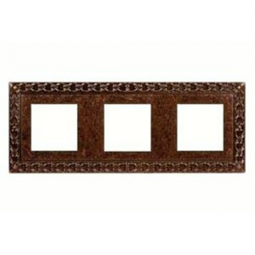  Рамка San Sebastian Rustic Cooper 3-постовая Fede FD01223RU