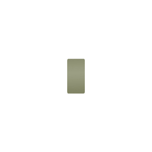  Клавиша узкая без подсветки, цвет green olive FEDE FD04311GO