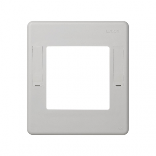  Рамка для открытой установки IP40 под механизмы S27, Simon 44 Aqua, серый 4400088-035