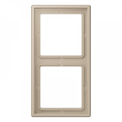  Рамка Les Couleurs Le Corbusier Ombre naturelle claire 2-постовая Jung LC98232142