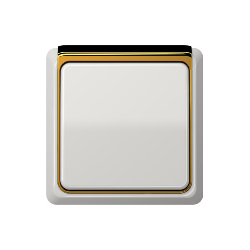  Рамка внешняя CD Plus Полированное золото 1-постовая Jung CDP82GGO