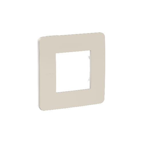  Рамка Unica Studio Color Шампань / Белый 1-постовая Schneider Electric NU280224
