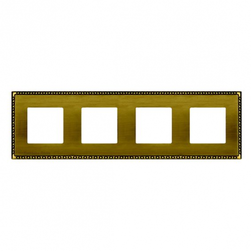  Рамка Toledo Bright Patina 4-постовая Fede FD01214PB