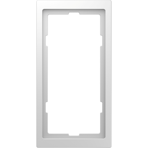  Рамка D-Life Белый лотос 2-постовая Merten MTN4025-6535