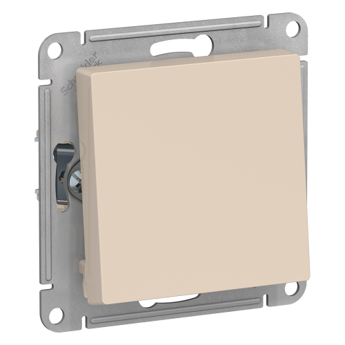  Atlasdesign 1-клавишный Переключатель, сх.6, 10АХ, механизм, Бежевый Schneider Electric ATN000261