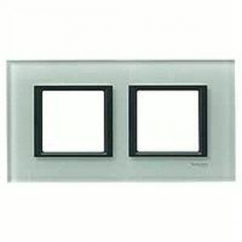  Рамка Unica Class Матовое стекло 2-постовая Schneider Electric MGU68.004.7C3