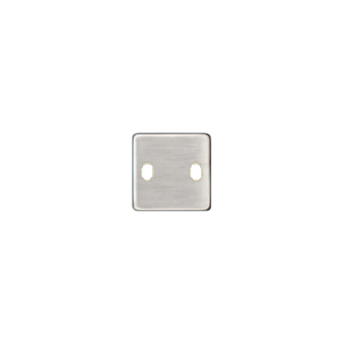  Латунная накладка под 2 тумблера , цвет Antic Silver+beige FEDE FD04321AS-A