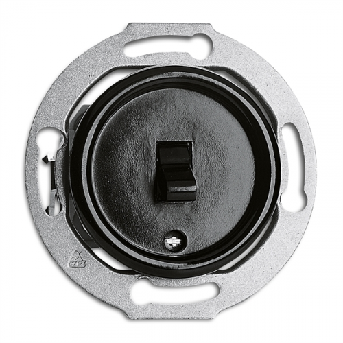  Выключатель для стеклянной рамки 10A, 10 AX, AC 250V. Bakelite центральная вставка и тумблер. Выключатель THPG 100649