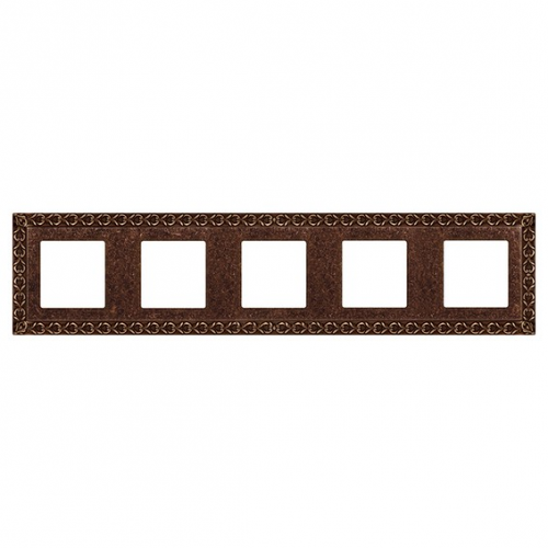  Рамка San Sebastian Rustic Cooper 5-постовая Fede FD01225RU