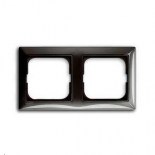 Рамка Basic 55 Entree-grey 2-постовая ABB 2512-91-507
