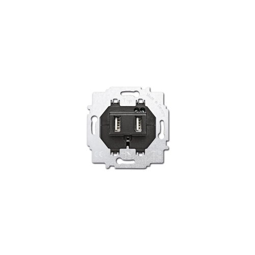  (6472 U-500), Устройство зарядное 6472 U-500, два USB разъема, 1400 мА (по 700 мА на каждый), электронная защита от перегрузки и КЗ, ABB 6400-0-0002