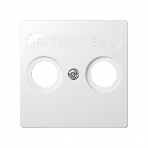  Накладка на телевизионную розетку R-TV-SAT, Simon 73 Loft, белый 73097-60