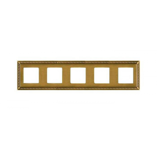  Рамка Sevilla Bright Patina 5-постовая Fede FD01235PB